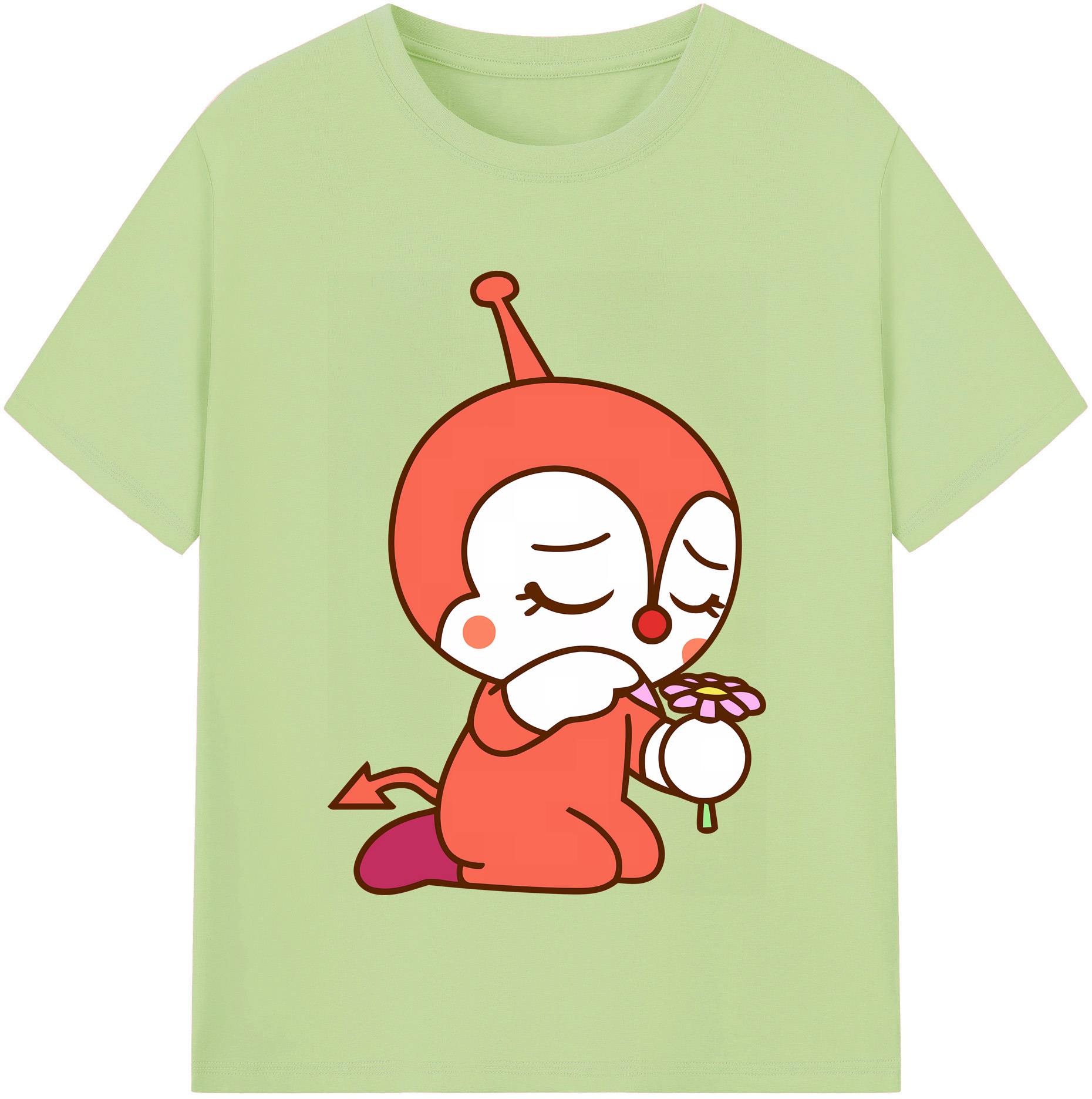 （画像用） アンパンマン Anpanman 綿100％半袖Tシャツ（フロントプリント）